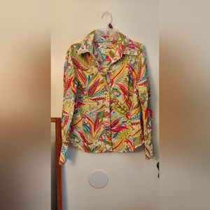 Tommy Hilfiger bright and colorful blouse